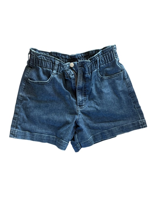 J. Crew Pants - J. Crew Blue Elastic-Waist Denim Shorts